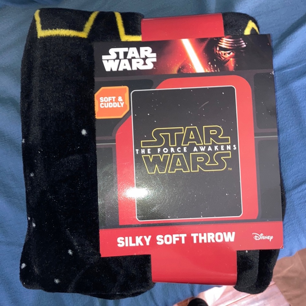Star Wars The Force Awakens silky soft throw